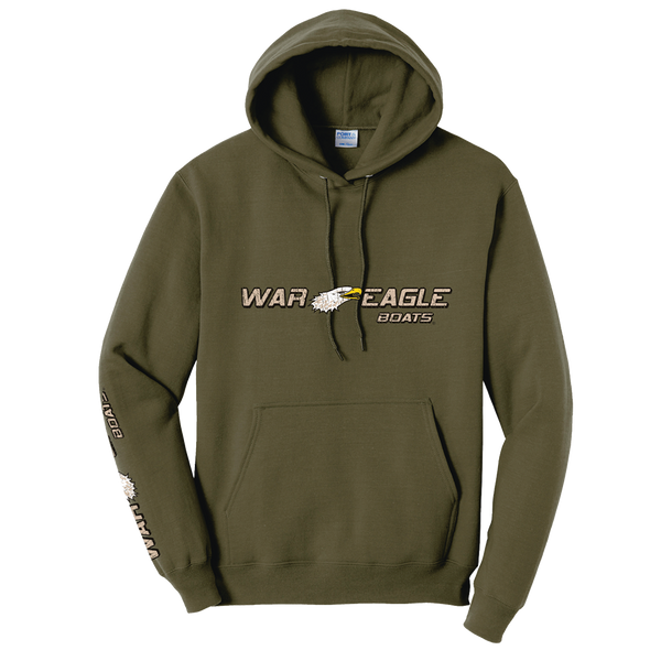 War Eagle Boats Logo Fleece Hoodie