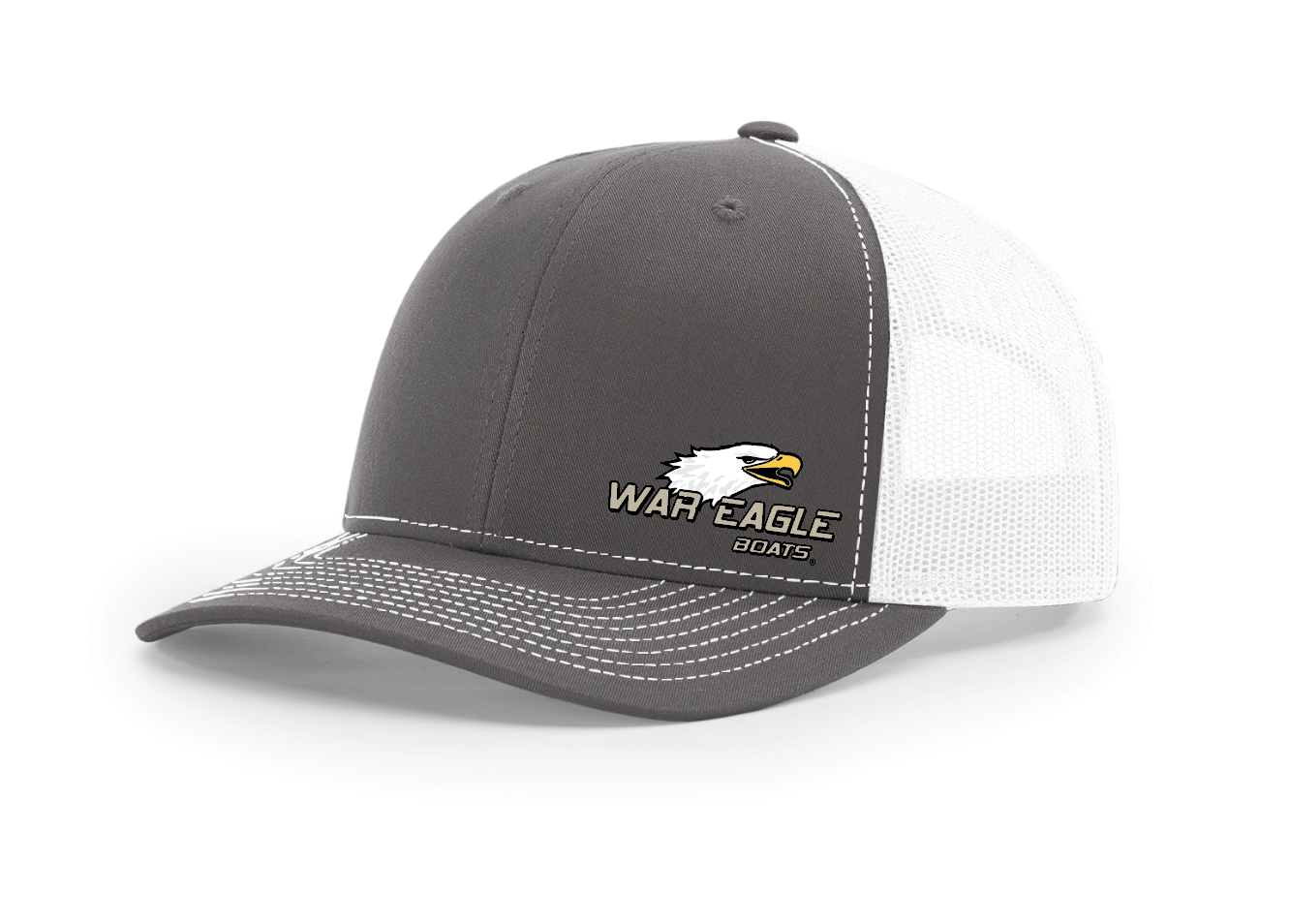 War Eagle Boats Charcoal Trucker Hat – War Eagle Boats Gear