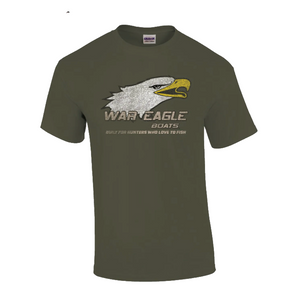 War Eagle Boats Distressed Eagle T-Shirt
