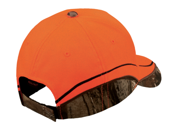 Blaze Orange & Real Tree Xtra Camo Hat
